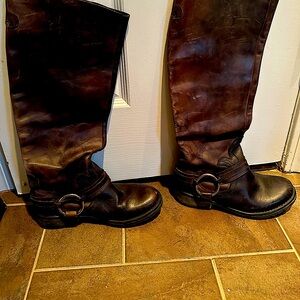 Steve Madden Moto/Riding Leather Boots